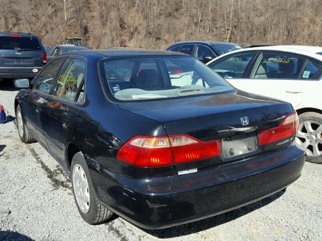 1HGCG6657XA000324 - 1999 HONDA ACCORD LX BLACK photo 3