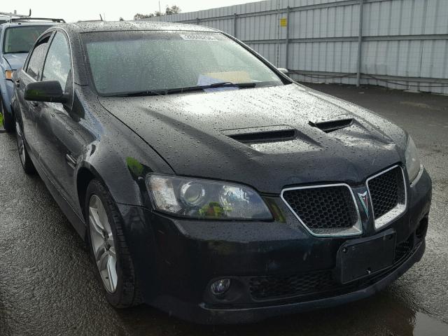 6G2ER57778L131973 - 2008 PONTIAC G8 BLACK photo 1