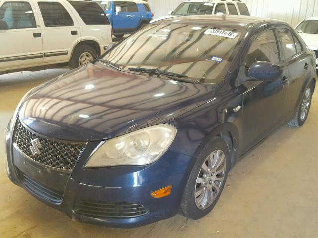 JS2RE9A36A6101358 - 2010 SUZUKI KIZASHI SE BLUE photo 2