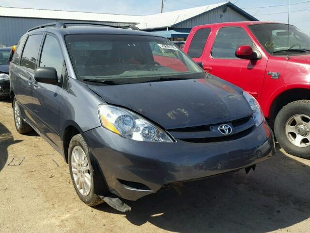 5TDZK23C39S267789 - 2009 TOYOTA SIENNA CE BLUE photo 1