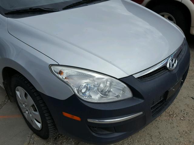 KMHDB8AE9CU148693 - 2012 HYUNDAI ELANTRA TO SILVER photo 9