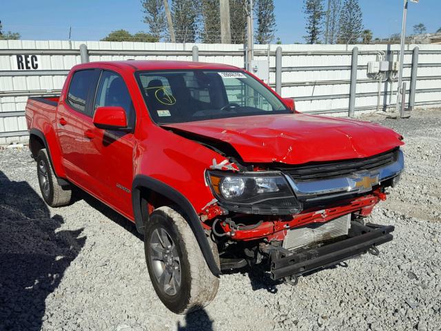 1GCGTCE33F1201632 - 2015 CHEVROLET COLORADO Z RED photo 1