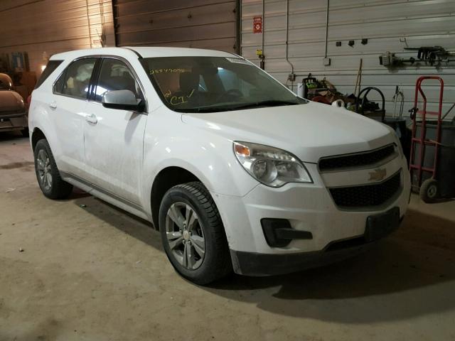 2GNALBEC5B1336574 - 2011 CHEVROLET EQUINOX LS WHITE photo 1