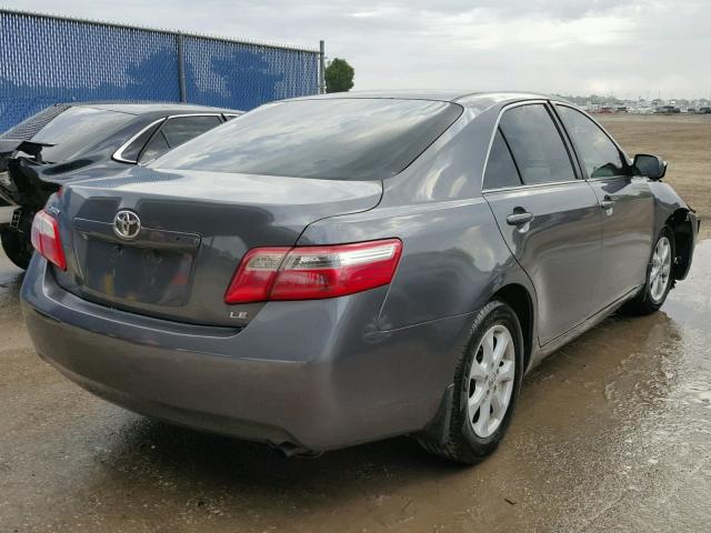 4T1BE46K59U321754 - 2009 TOYOTA CAMRY BASE GRAY photo 4