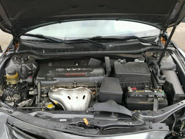 4T1BE46K59U321754 - 2009 TOYOTA CAMRY BASE GRAY photo 7