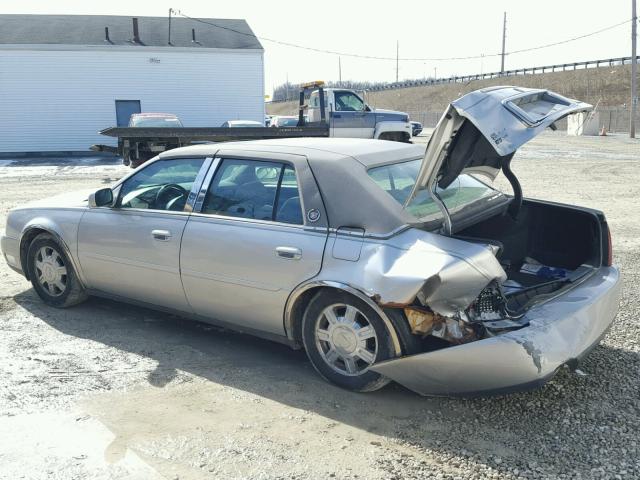 1G6KD54Y04U216202 - 2004 CADILLAC DEVILLE SILVER photo 3