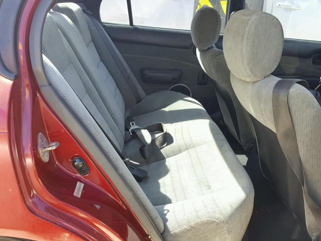 1NXAE09B6SZ310719 - 1995 TOYOTA COROLLA LE 红色 照片 6