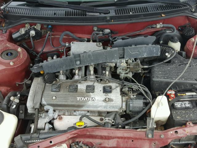 1NXAE09B6SZ310719 - 1995 TOYOTA COROLLA LE 红色 照片 7