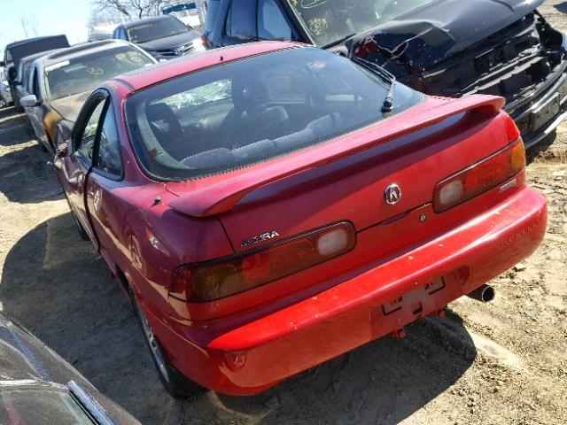 JH4DC2382VS000968 - 1997 ACURA INTEGRA GS RED photo 3