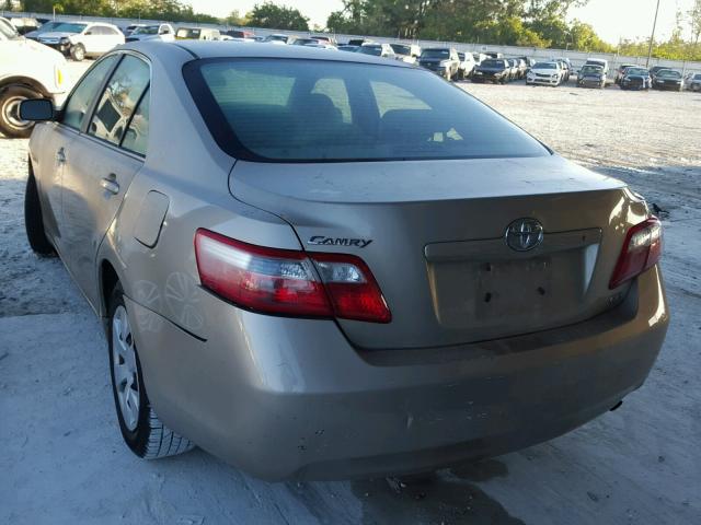 4T1BE46K47U046696 - 2007 TOYOTA CAMRY NEW TAN photo 3