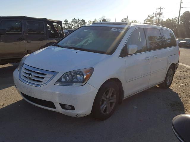 5FNRL38979B004225 - 2009 HONDA ODYSSEY TO WHITE photo 2