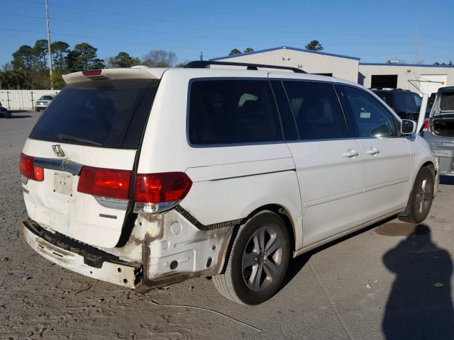 5FNRL38979B004225 - 2009 HONDA ODYSSEY TO WHITE photo 4