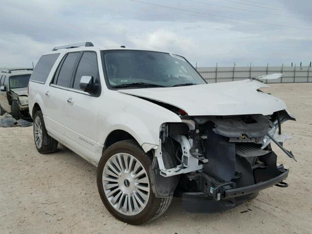 5LMJJ3HT4HEL12282 - 2017 LINCOLN NAVIGATOR WHITE photo 1