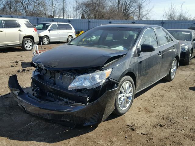 4T4BF1FK7CR269102 - 2012 TOYOTA CAMRY BASE BLACK photo 2