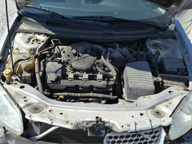 1B3EL36R44N266152 - 2004 DODGE STRATUS SE SILVER photo 7