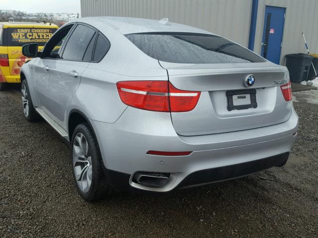 5UXFG8C53CLZ97153 - 2012 BMW X6 XDRIVE5 SILVER photo 3