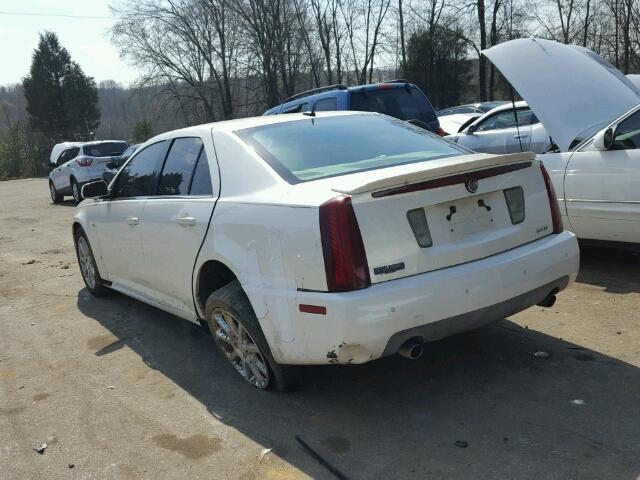 1G6DW677960183657 - 2006 CADILLAC STS WHITE photo 3