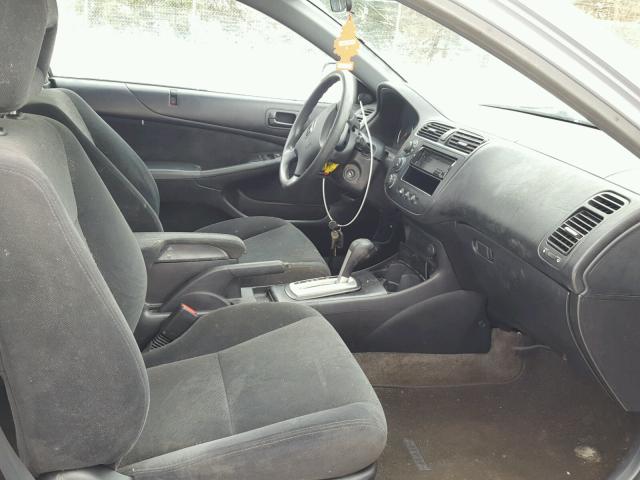 1HGEM22953L019536 - 2003 HONDA CIVIC EX Gümüş foto 5