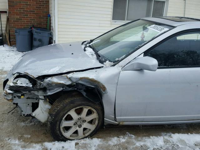 1HGEM22953L019536 - 2003 HONDA CIVIC EX Gümüş foto 9