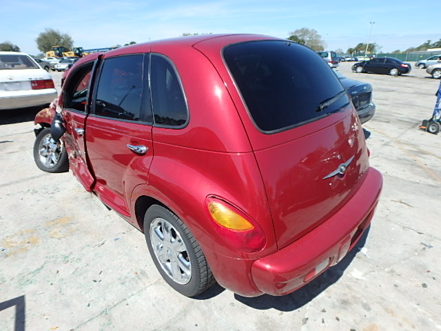 3C4FY58BX3T545832 - 2003 CHRYSLER PT CRUISER RED photo 3