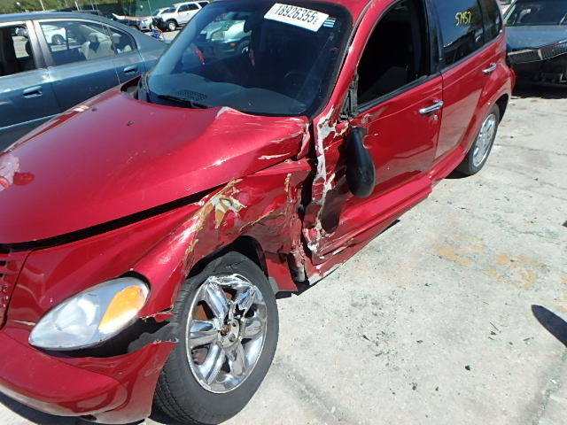 3C4FY58BX3T545832 - 2003 CHRYSLER PT CRUISER RED photo 9