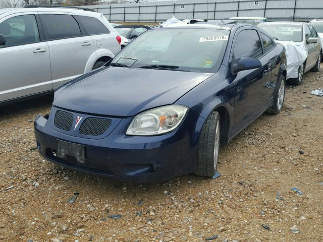 1G2AN18BX87132160 - 2008 PONTIAC G5 GT BLUE photo 2