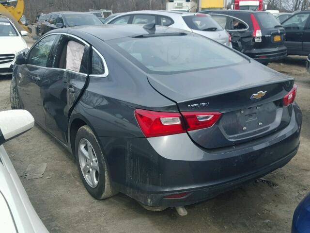 1G1ZB5ST4HF101548 - 2017 CHEVROLET MALIBU LS GRAY photo 3