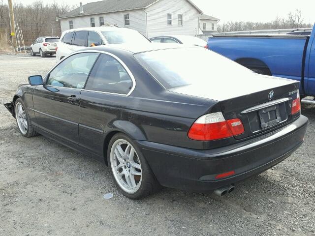 WBABD53454PD97890 - 2004 BMW 330 CI BLACK photo 3