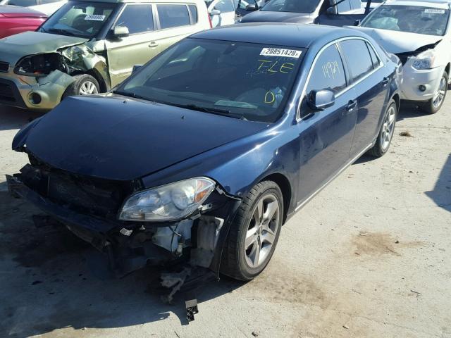 1G1ZC5EB0AF224043 - 2010 CHEVROLET MALIBU 1LT 蓝色 照片 2