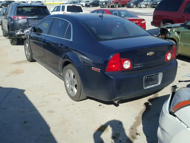 1G1ZC5EB0AF224043 - 2010 CHEVROLET MALIBU 1LT 蓝色 照片 3
