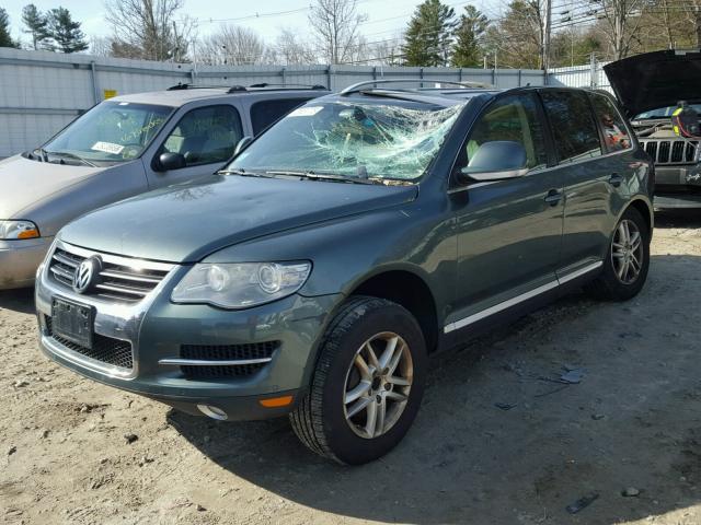 WVGBE77L28D019135 - 2008 VOLKSWAGEN TOUAREG 2 TEAL photo 2