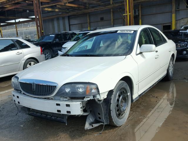 1LNHM86S55Y637324 - 2005 LINCOLN LS WHITE photo 2