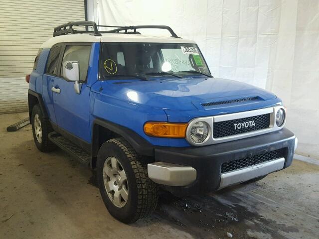 JTEBU11F270028152 - 2007 TOYOTA FJ CRUISER BLUE photo 1