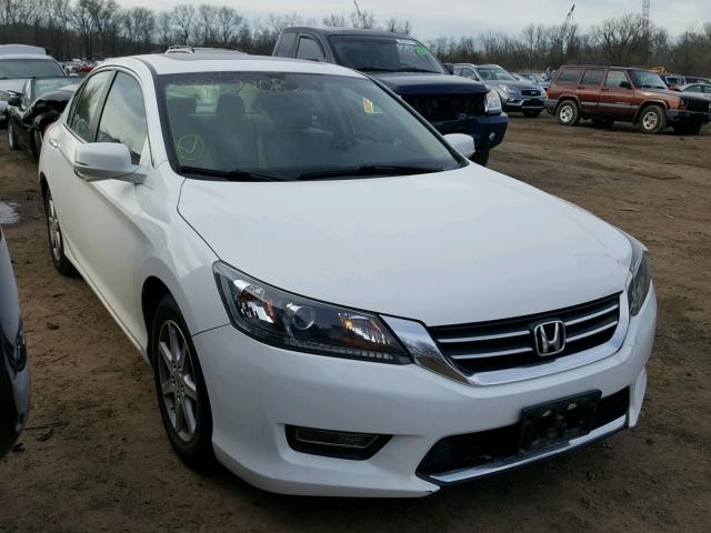 1HGCR2F86DA275269 - 2013 HONDA ACCORD EXL WHITE photo 1