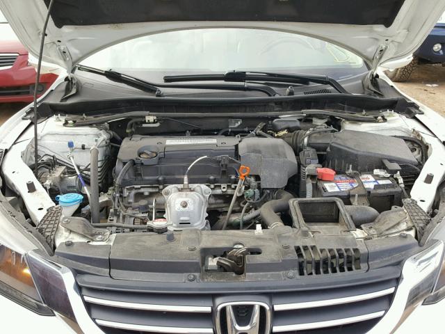 1HGCR2F86DA275269 - 2013 HONDA ACCORD EXL WHITE photo 7