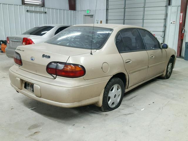 1G1NE52J016222023 - 2001 CHEVROLET MALIBU LS GOLD photo 4