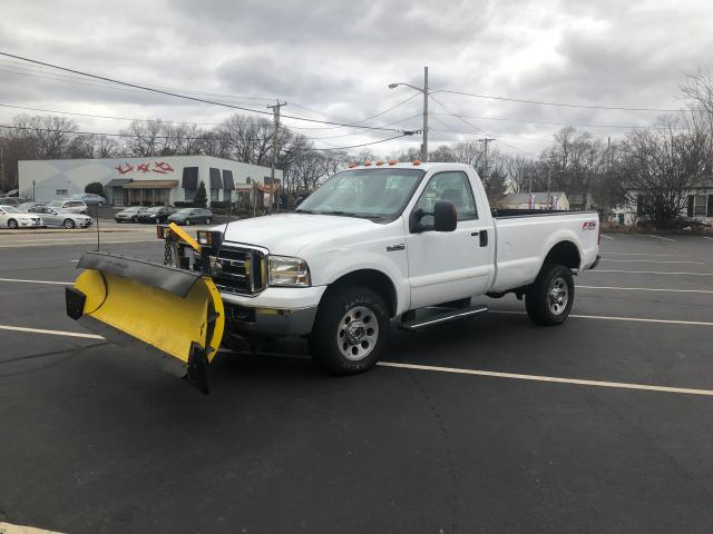 1FTWF31556EB35586 - 2006 FORD F350 SRW S WHITE photo 1