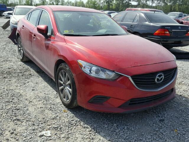 JM1GL1U58H1131507 - 2017 MAZDA 6 SPORT RED photo 1