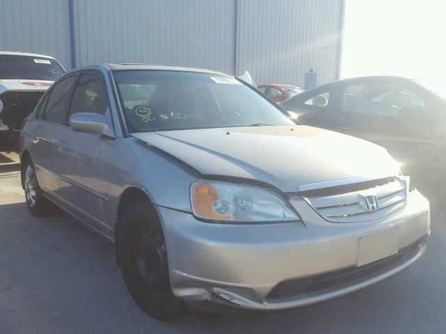 1HGES26742L071270 - 2002 HONDA CIVIC EX GOLD photo 1