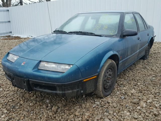 1G8ZG5593RZ184375 - 1994 SATURN SL1 TEAL photo 2