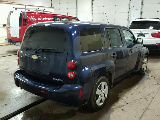 3GNCA13B09S511055 - 2009 CHEVROLET HHR LS ლურჯი ფოტო 4