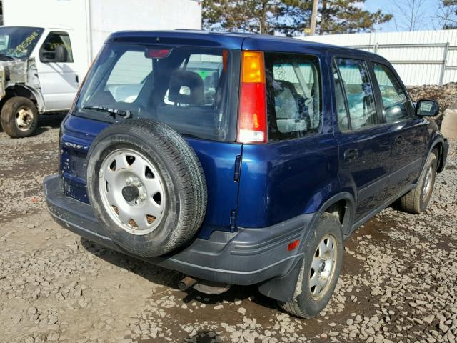 JHLRD1742WC095469 - 1998 HONDA CR-V LX BLUE photo 4