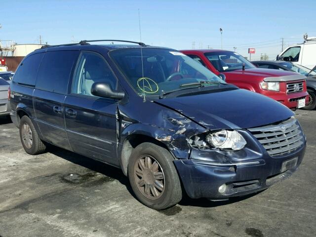 2A4GP64L07R286055 - 2007 CHRYSLER TOWN & COU BLUE photo 1