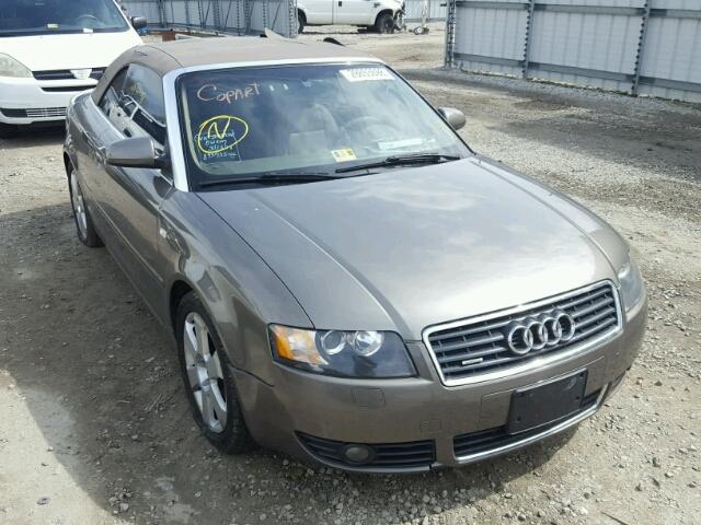 WAUDT48H46K003360 - 2006 AUDI A4 QUATTRO GRAY photo 1