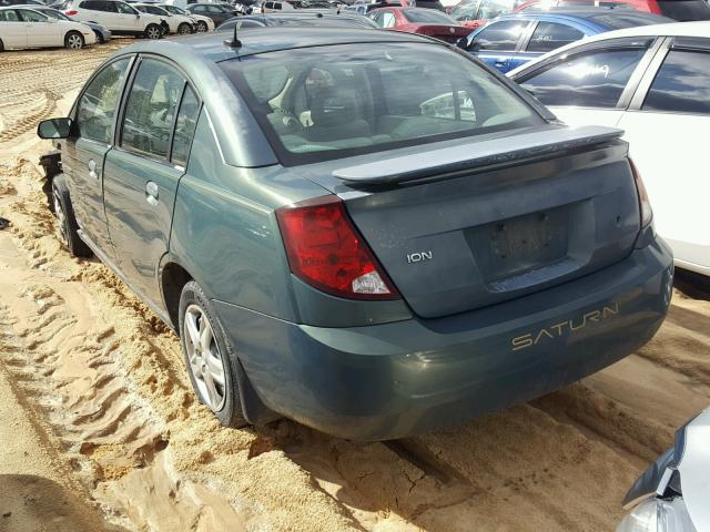 1G8AJ55F46Z110138 - 2006 SATURN ION 2 GREEN photo 3