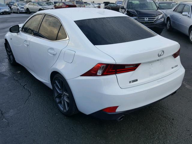 JTHBF1D22E5039397 - 2014 LEXUS IS 250 WHITE photo 3