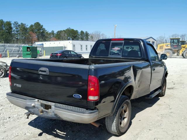 1FTZF18W8WNB65746 - 1998 FORD F150 BLACK photo 4