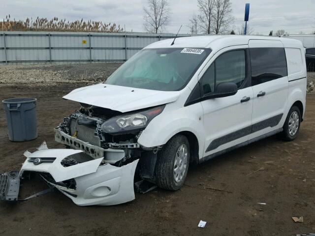 NM0LS7F79F1176596 - 2015 FORD TRANSIT CO WHITE photo 2