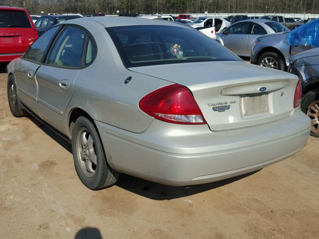 1FAHP53U86A227357 - 2006 FORD TAURUS SE GOLD photo 3