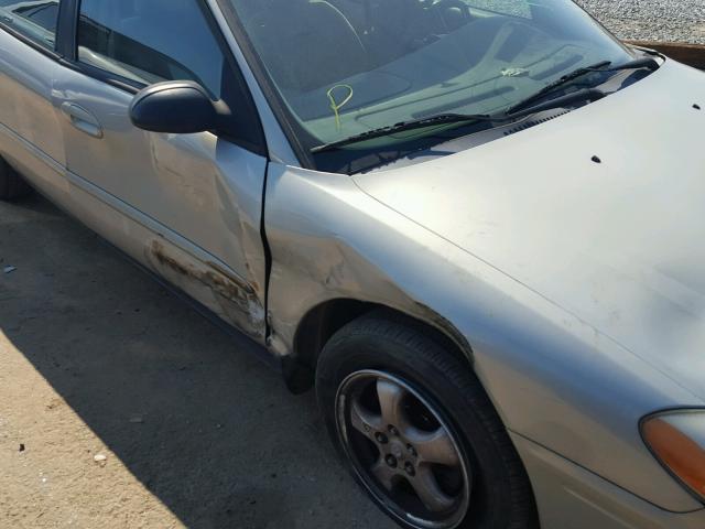 1FAHP53U86A227357 - 2006 FORD TAURUS SE GOLD photo 9